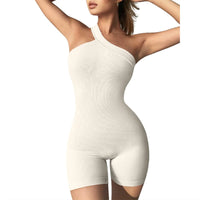 New Women's One-Piece Ribbed Bodysuit - Autumn/Winter