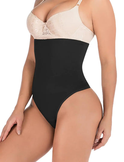 FUT Thong Shapewear for Women Tummy Control High Waisted Butt Lifting Panties Girdle Tummy Control Body Shaper Underwear