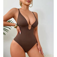 Deep V Shapewear Bodysuit